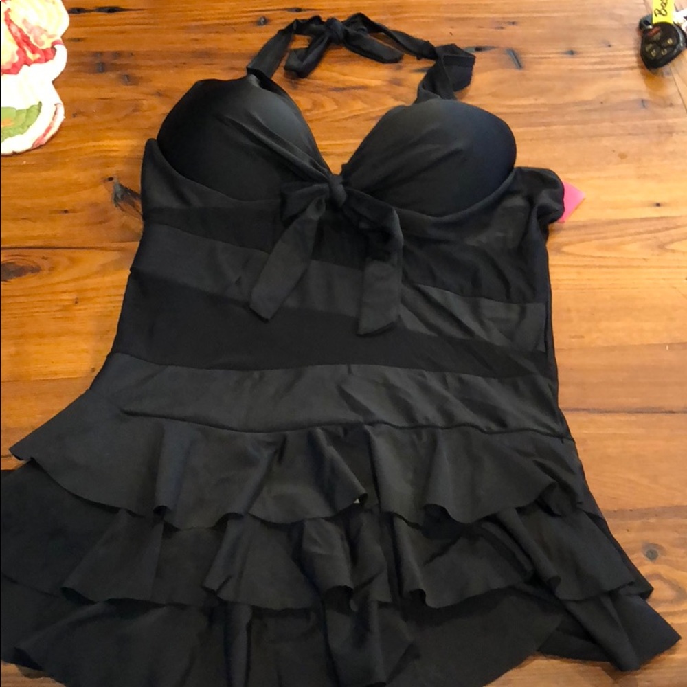 NWT Black one piece